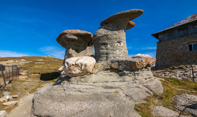 Hiking trail The Burned Rock (Piatra Arsa), Caraiman Cross, The Old Women (Babele), Sphinx the...