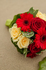 Braustrauss im Regen mit Eheringen