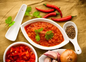 Hot chili sauce © hansgeel