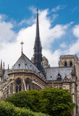 Fototapeta na wymiar Notre-Dame Cathedral, France.