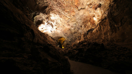 Cueva de los Verdes, Haría, Lanzarote, Islas Canarias, España