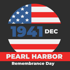 Pearl Harbor Remembrance Day 7 December 1941 , 2017