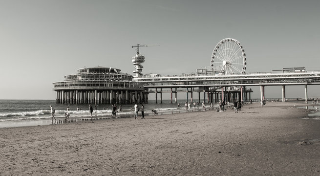 the pier of the Haag / Schevening