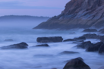Fototapeta na wymiar Acadia dawn