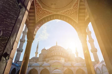 die Tore der Blauen Moschee Türkei Istanbul © artjazz