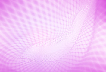 Love network Concept : Blurred pink plastic mesh in soft style, Love Background Design Element For Valentine Poster And Wedding Backgrounds. Selective Focus.