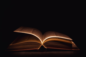 Fototapeta premium Old Open Book