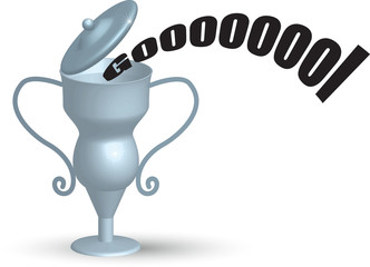 gol cup silver © molcaycartoon