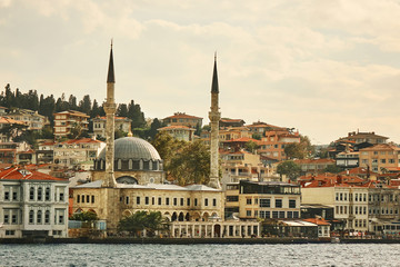 Fototapeta na wymiar beautiful panoramic view of the city Turkey Istanbul