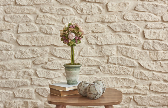 brick wall concept home objects