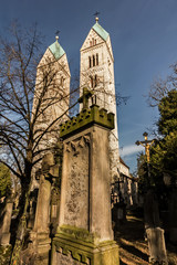 Fototapeta na wymiar Straubing, Kirche St.Peter