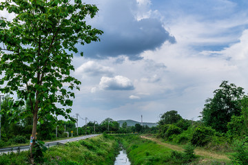 Obraz premium Irrigation canal