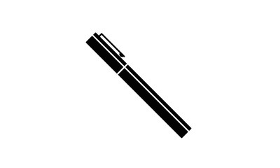Pen Icon Isolated on white