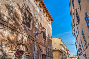 Old facade in Rome