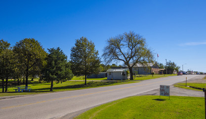Beautiful country road in Oklahoma