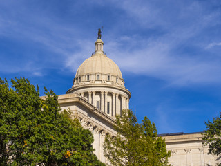 The State Capitol of Oklahoma in Oklahoma City