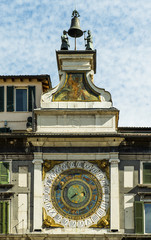 Brescia - piazza della Loggia - orologio astronomico