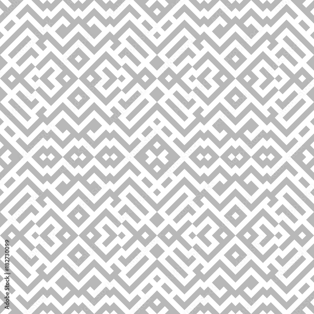 Poster seamless pattern of triangles and lines. zigzags and sharp corners. movement of geometric shapes.