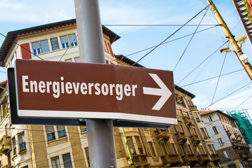 Schild 223 - Energieversorger