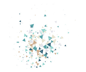 Broken Glass or Ice Explosion Vector Illustration. Bursting particles, boom, blast, bang, atomic energy, moving galaxy comic illustration. Grunge broken glass shatter fragments. Ice explosion effect