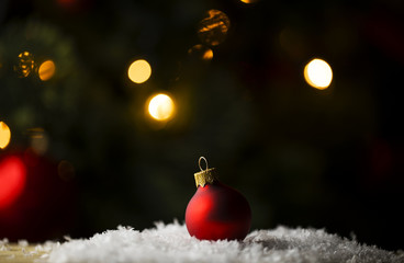 Christmas ball. 