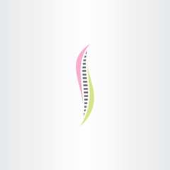 spine logo symbol vector sign element