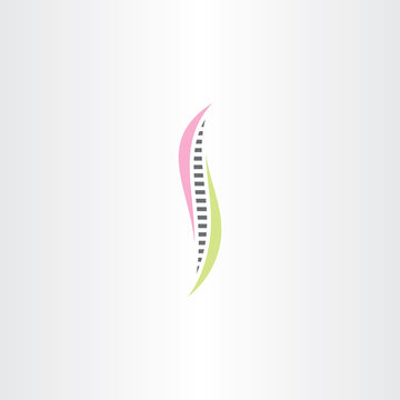 spine logo symbol vector sign element
