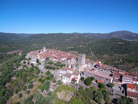 Miranda del Castañar, pueblo de Salamanca, en la comunidad autónoma de Castilla y León. Se integra dentro de la comarca de la Sierra de Francia