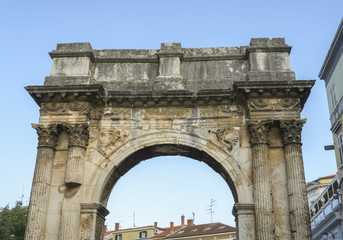 Fototapeta na wymiar The Arch of Sergius