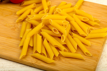 Raw penne