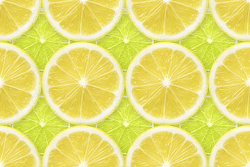 regular lemon over lime pattern