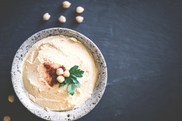 Delicious homemade hummus