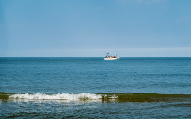 Fishing boat, Baltic sea