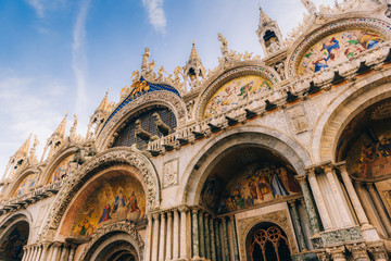 tourist routes of the old Venice
