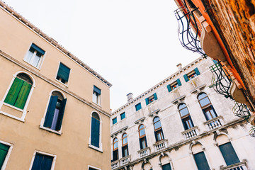tourist routes of the old Venice