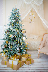 Beautiful christmas interior
