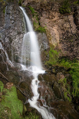 Fototapeta premium Tiefenbach Wasserfall im Erzgebirge