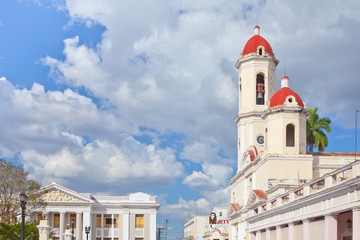 Cuba Cienfuiegos The Cathedral de la Purisima Concepcion