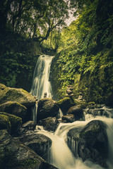 Azoren Wasserfall Langzeitbelichtung Salto do Prego