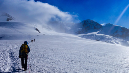 Gletscher&uuml;berquerung