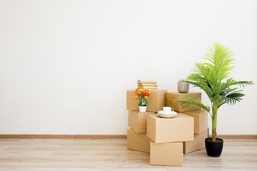 Cardboard boxes - moving to a new house