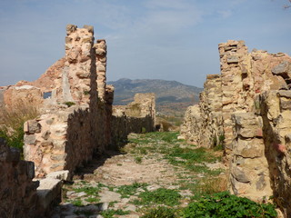 Moya, Cuenca. Pueblo historico en Castilla la Mancha (España)