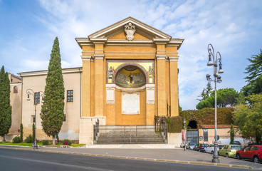 Fototapeta na wymiar The Triclinio Leoniano in Rome, Italy