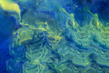 Abstract made from plasticine.