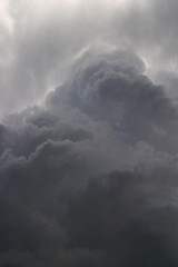 Obraz na płótnie Canvas Nubes de tormenta