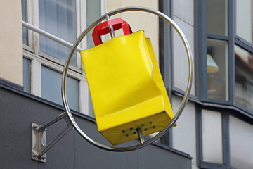 Yellow Shopping Bag