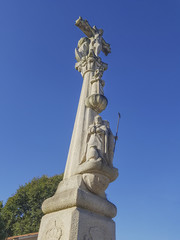 Artistic stone cross
