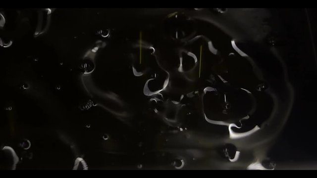 Pouring a tank with petroleum oil