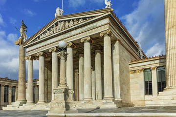 Fototapeta na wymiar Amazing view of Academy of Athens, Attica, Greece