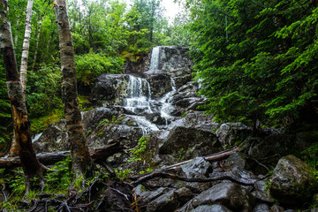 Waterfall on the way to Algonquin
